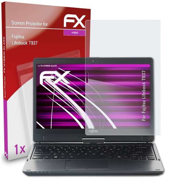 atFoliX FX-Hybrid-Glass Panzerglasfolie für Fujitsu Lifebook T937