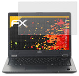 Panzerfolie atFoliX kompatibel mit Fujitsu Lifebook U748, entspiegelnde und stoßdämpfende FX (2X)