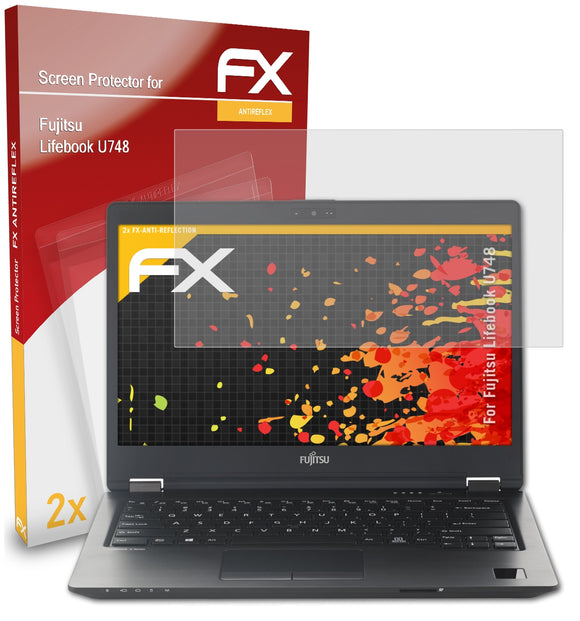 atFoliX FX-Antireflex Displayschutzfolie für Fujitsu Lifebook U748