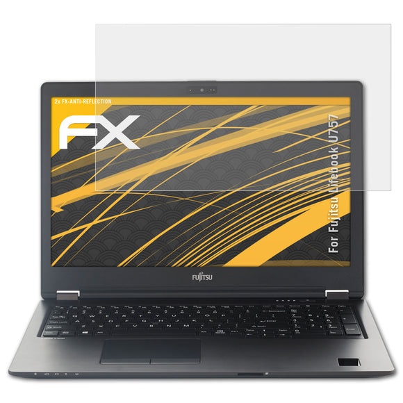 atFoliX FX-Antireflex Displayschutzfolie für Fujitsu Lifebook U757
