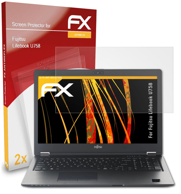 atFoliX FX-Antireflex Displayschutzfolie für Fujitsu Lifebook U758