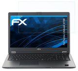 atFoliX Schutzfolie kompatibel mit Fujitsu Lifebook U758, ultraklare FX Folie (2X)