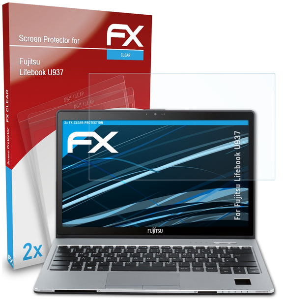 atFoliX FX-Clear Schutzfolie für Fujitsu Lifebook U937