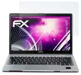 Glasfolie atFoliX kompatibel mit Fujitsu Lifebook U937, 9H Hybrid-Glass FX