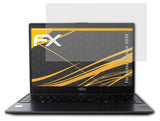 Panzerfolie atFoliX kompatibel mit Fujitsu Lifebook U938, entspiegelnde und stoßdämpfende FX (2X)