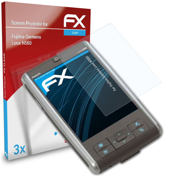 atFoliX FX-Clear Schutzfolie für Fujitsu-Siemens Loox N560