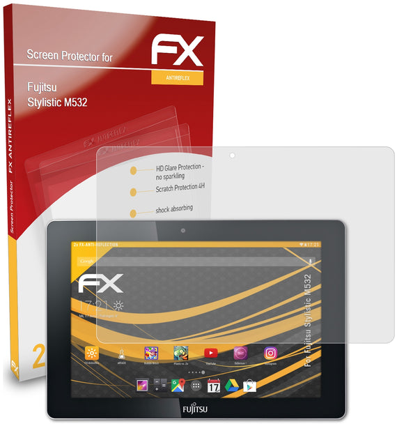 atFoliX FX-Antireflex Displayschutzfolie für Fujitsu Stylistic M532