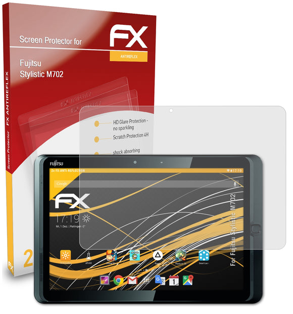 atFoliX FX-Antireflex Displayschutzfolie für Fujitsu Stylistic M702