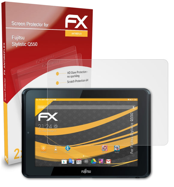 atFoliX FX-Antireflex Displayschutzfolie für Fujitsu Stylistic Q550