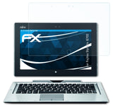 Schutzfolie atFoliX kompatibel mit Fujitsu Stylistic Q702, ultraklare FX (2X)