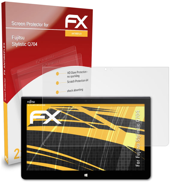 atFoliX FX-Antireflex Displayschutzfolie für Fujitsu Stylistic Q704