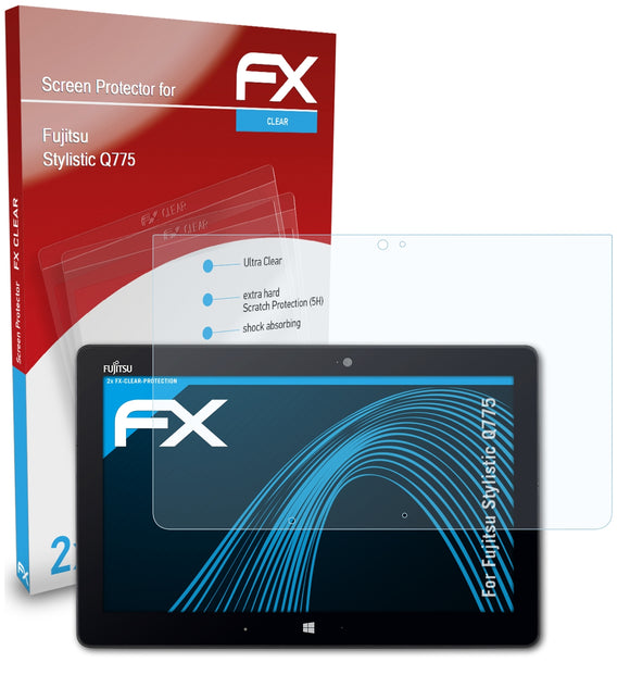 atFoliX FX-Clear Schutzfolie für Fujitsu Stylistic Q775