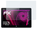 Glasfolie atFoliX kompatibel mit Fujitsu Stylistic Q775, 9H Hybrid-Glass FX