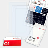 Lieferumfang von Futaba 10PX FX-Clear Schutzfolie, Montage Zubehör inklusive