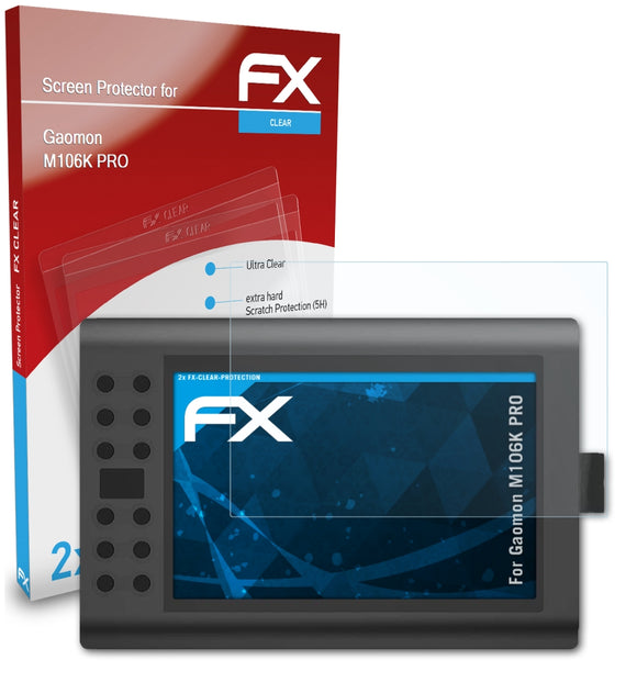 atFoliX FX-Clear Schutzfolie für Gaomon M106K PRO
