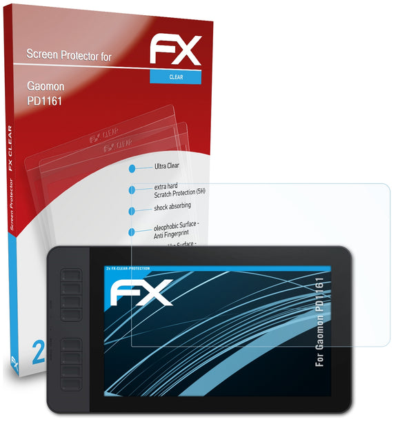 atFoliX FX-Clear Schutzfolie für Gaomon PD1161