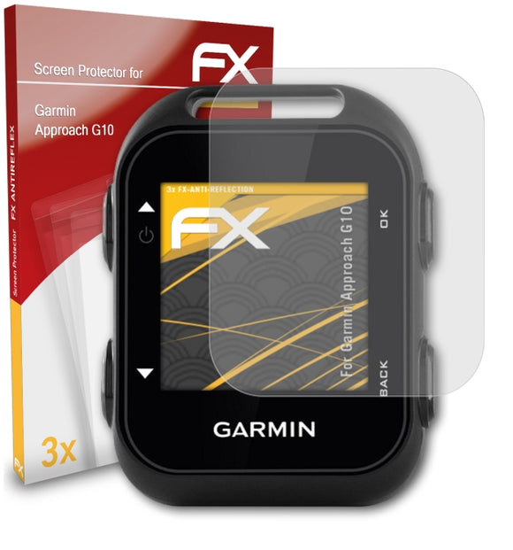 atFoliX FX-Antireflex Displayschutzfolie für Garmin Approach G10