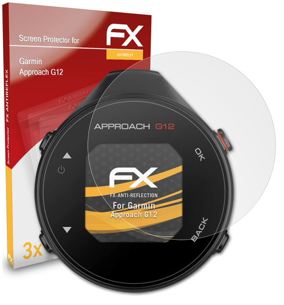 atFoliX FX-Antireflex Displayschutzfolie für Garmin Approach G12