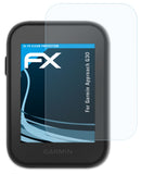 Schutzfolie atFoliX kompatibel mit Garmin Approach G30, ultraklare FX (3X)