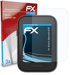 atFoliX FX-Clear Schutzfolie für Garmin Approach G30