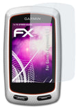 Glasfolie atFoliX kompatibel mit Garmin Approach G7, 9H Hybrid-Glass FX