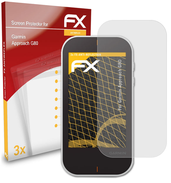 atFoliX FX-Antireflex Displayschutzfolie für Garmin Approach G80
