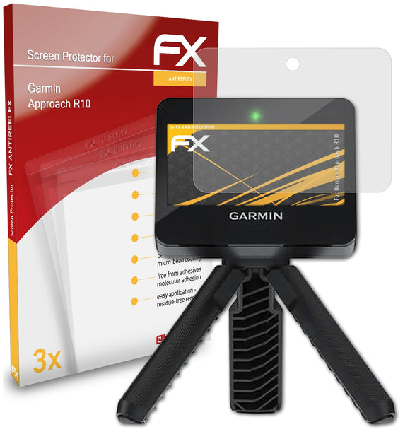 atFoliX FX-Antireflex Displayschutzfolie für Garmin Approach R10