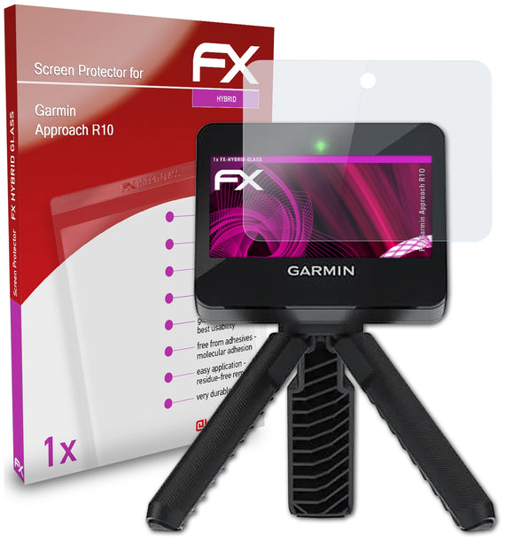 atFoliX FX-Hybrid-Glass Panzerglasfolie für Garmin Approach R10