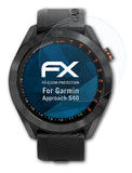 Schutzfolie atFoliX kompatibel mit Garmin Approach S40, ultraklare FX (3X)