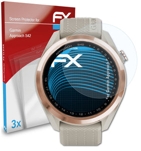 atFoliX FX-Clear Schutzfolie für Garmin Approach S42