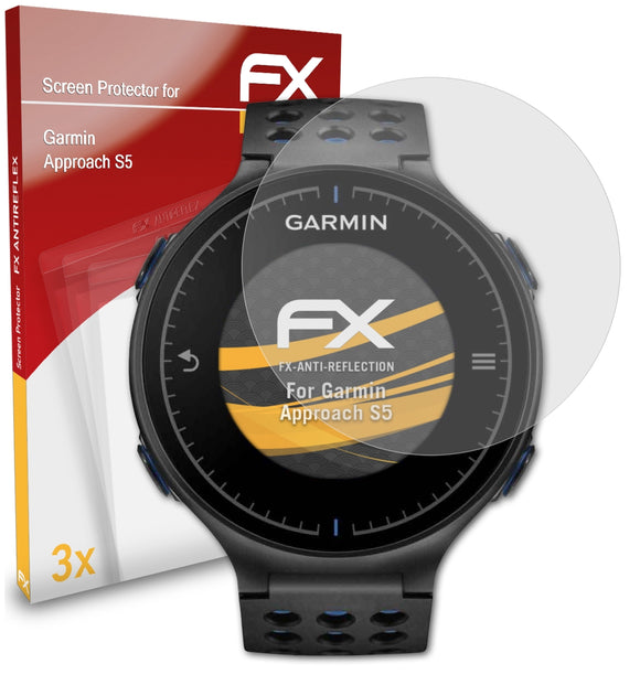 atFoliX FX-Antireflex Displayschutzfolie für Garmin Approach S5