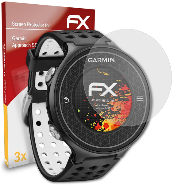 atFoliX FX-Antireflex Displayschutzfolie für Garmin Approach S6