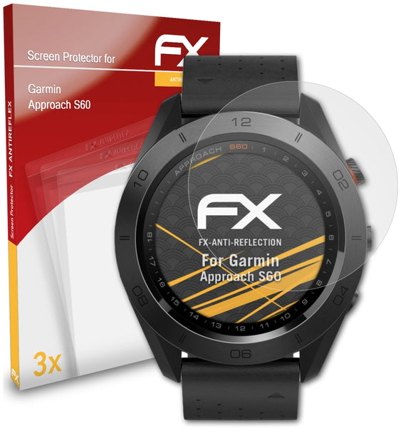 atFoliX FX-Antireflex Displayschutzfolie für Garmin Approach S60