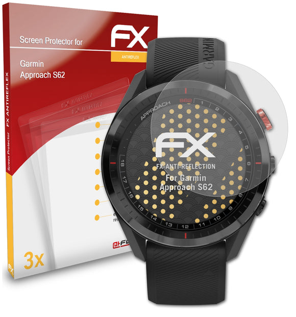 atFoliX FX-Antireflex Displayschutzfolie für Garmin Approach S62