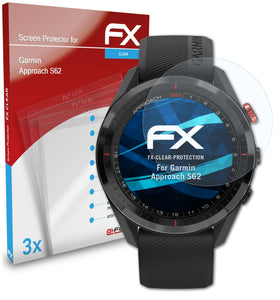 atFoliX FX-Clear Schutzfolie für Garmin Approach S62