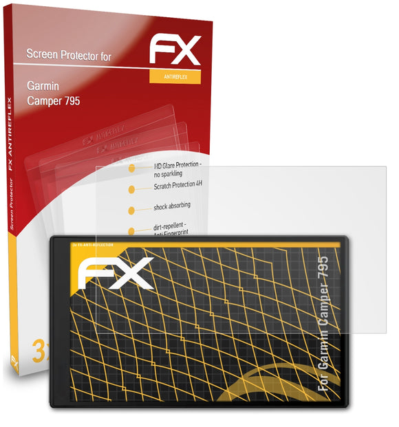 atFoliX FX-Antireflex Displayschutzfolie für Garmin Camper 795