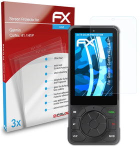 atFoliX FX-Clear Schutzfolie für Garmin Cortex H1 / H1P