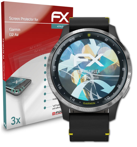 atFoliX FX-ActiFleX Displayschutzfolie für Garmin D2 Air