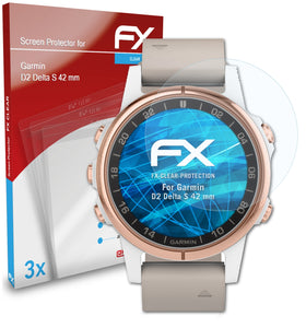 atFoliX FX-Clear Schutzfolie für Garmin D2 Delta S (42 mm)