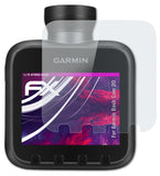 atFoliX Glasfolie kompatibel mit Garmin Dash Cam 20, 9H Hybrid-Glass FX Panzerfolie
