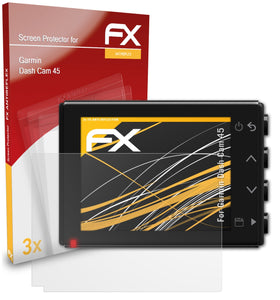 atFoliX FX-Antireflex Displayschutzfolie für Garmin Dash Cam 45