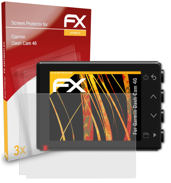 atFoliX FX-Antireflex Displayschutzfolie für Garmin Dash Cam 46