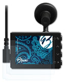 Schutzfolie Bruni kompatibel mit Garmin Dash Cam 65W, glasklare (2X)