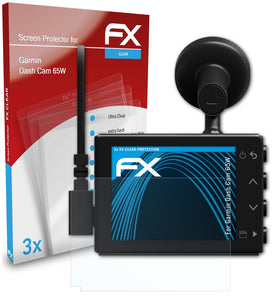 atFoliX FX-Clear Schutzfolie für Garmin Dash Cam 65W