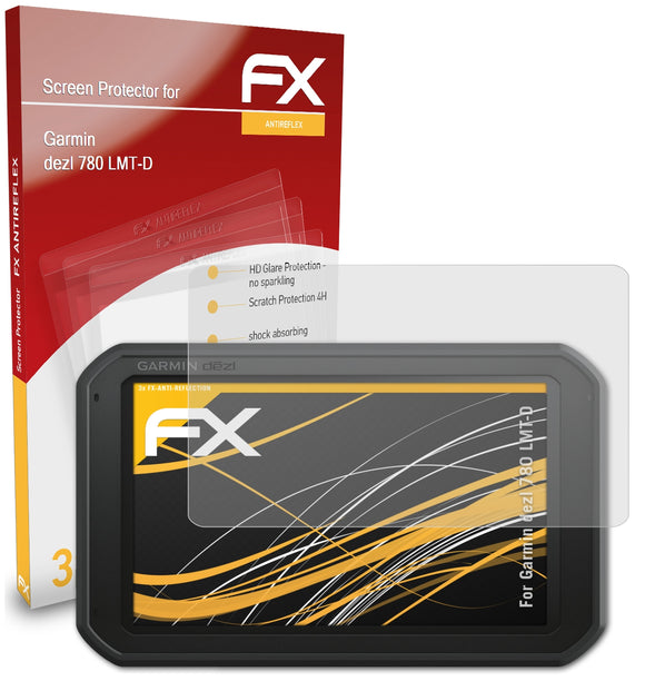 atFoliX FX-Antireflex Displayschutzfolie für Garmin dezl 780 LMT-D