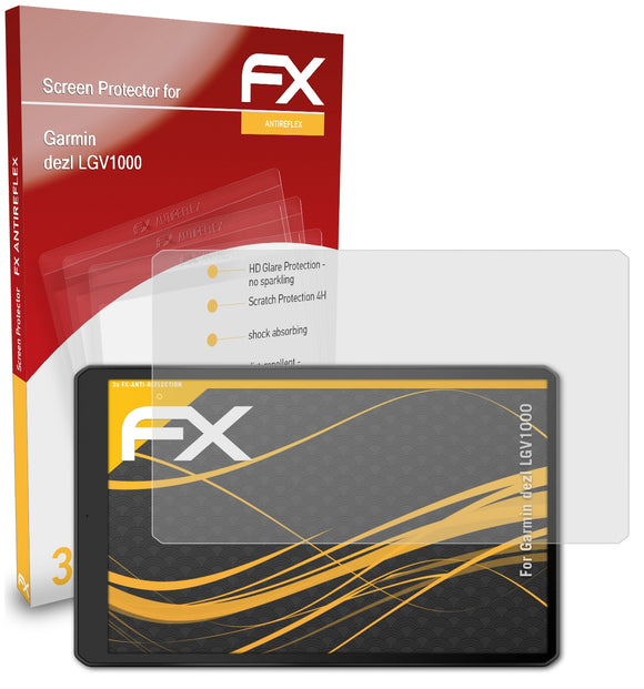 atFoliX FX-Antireflex Displayschutzfolie für Garmin dezl LGV1000