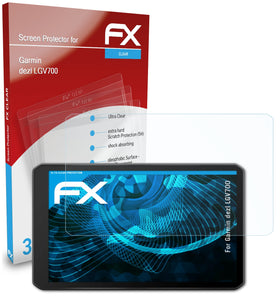 atFoliX FX-Clear Schutzfolie für Garmin dezl LGV700