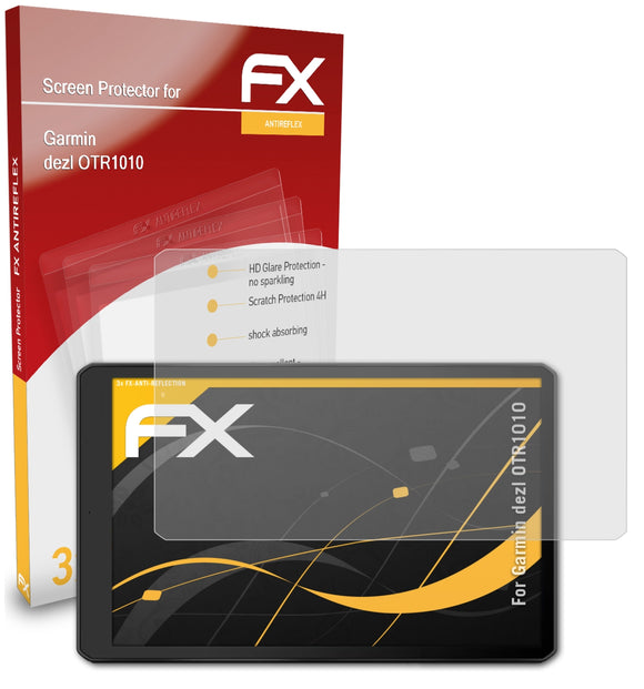 atFoliX FX-Antireflex Displayschutzfolie für Garmin dezl OTR1010