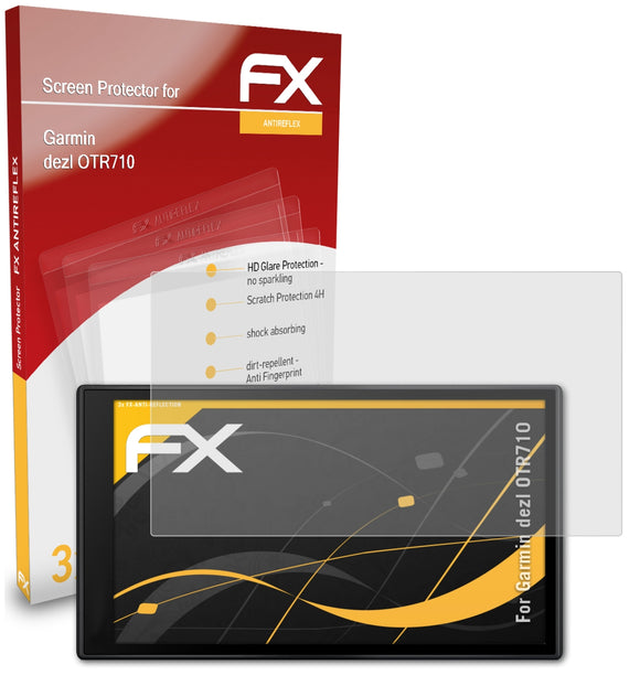 atFoliX FX-Antireflex Displayschutzfolie für Garmin dezl OTR710