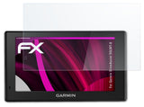 Glasfolie atFoliX kompatibel mit Garmin DriveAssist 50LMT-D, 9H Hybrid-Glass FX